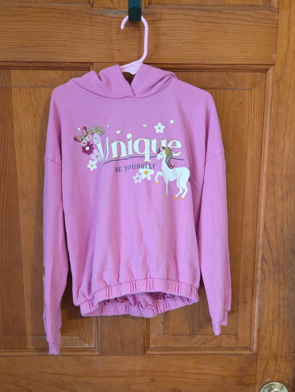 Garanimals Pink Unicorn "Unique - Be Yourself" Hoodie